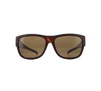 Suncovers Square Havana Brown Polarized Sunglasses Polaroid Brown One Size