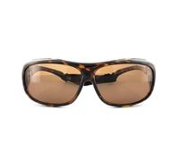 Polaroid Suncovers Wrap Havana Copper Polarized Sunglasses In Brown Brown