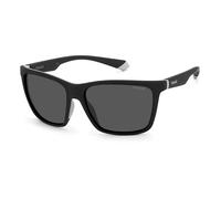 Polaroid Sunglasses 20481808A57M9 - Man - Polyester Black/Grey 58-15-140 mm