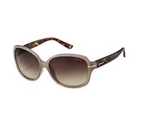 Polaroid Women's P8419 10a Sunglasses, Beige/Brown Faded Polarized, 58 UK
