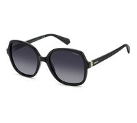 Polaroid Women's PLD 4177/S/X Sunglasses, Black, 55