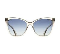 Polaroid PLD 4181/S FWM/Z7 Woman Sunglasses Polycarbonate Nude Blue Squared Polarized Shaded