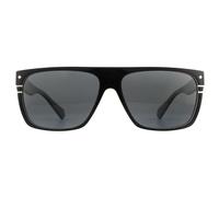 Polaroid Sunglasses PLD 6086/S/X 9HT M9 Black Ivory Grey Polarized