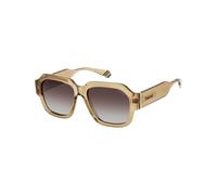 Polaroid Unisex PLD 6212/S/X 10A/LA Sunglasses Polycarbonate Beige Grey Squared Polarized Shaded