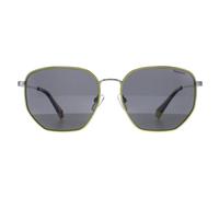 Square Palladium Yellow Grey Polarized PLD 6214/S/X Polaroid Yellow One Size
