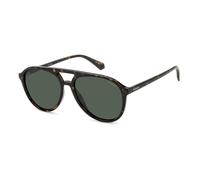 Polaroid Unisex Adult Sunglasses, Havana, 56