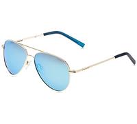 Polaroid Kids Sunglasses 8015/N J5G JY Gold Blue Miror Polarized