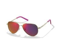 Polaroid Unisex Kid's PLD 8015/N Sunglasses, Gold, 52