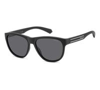Polaroid Unisex PLD 2156/S 003/M9 Sunglasses Polycarbonate Black Grey Butterfly Polarized