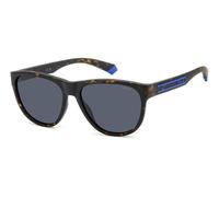 Polaroid Unisex PLD 2156/S HGC/C3 Sunglasses Polycarbonate Brown Grey Butterfly Polarized