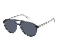 Polaroid Unisex PLD 4162/S 09V/C3 Sunglasses Polycarbonate Grey Grey Pilot Polarized