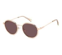 Polaroid Unisex PLD 4173/G/S/X DDB/KL Sunglasses Metal Gold Violet Round Polarized