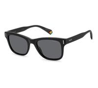 Polaroid Unisex PLD 6206/S 807/M9 Sunglasses Polycarbonate Black Grey Squared Polarized