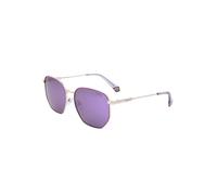 POLAROID Unisex PLD 6214/S/X Sunglasses, Gold Purple, 56, Gold Purple, 56