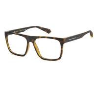 Polaroid Unisex PLD D533 N9P Optical frames Bio polyamide Havana Squared