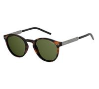 Polaroid Unisex Polaroid PLD 1029/S N9P/UC Sunglasses Plastic Havana Round Polarized