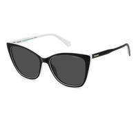 Polaroid PLD 4181/S Black White/Grey Polarized 56/16/140 women Sunglasses