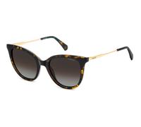 Polaroid Woman PLD 4184/S/X 086/LA Sunglasses Polycarbonate Havana Brown Squared Polarized Shaded