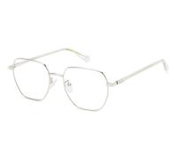 Polaroid PLD D524/G Asian Fit 010 Women's Eyeglasses Silver Size 52 (Frame Only) - Blue Light Block Available