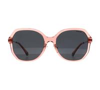 Polaroid Women's Butterfly Transparent Pink Grey Polarized PLD 6177/G/S