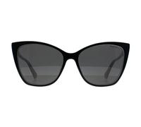 Polaroid Women's Cat Eye Black White Grey Polarized PLD 4181/S