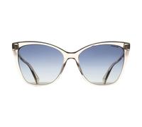 Polaroid PLD 4181/S FWM/Z7 Woman Sunglasses Polycarbonate Nude Blue Squared Polarized Shaded