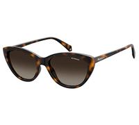 Polaroid Women's PLD 4080/S Sunglasses, DKHAVANA, 55