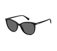 POLAROID Women's PLD 4138/S Sunglasses, Nero, 55