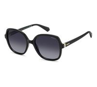 Polaroid Women's PLD 4177/S/X Sunglasses, Black, 55