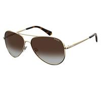 Polaroid Women's PLD 6012/n/new Sunglasses, J5G/LA Gold, 56