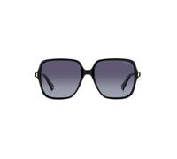Polaroid Woman PLD 6219/S 807/WJ Sunglasses Plastic Black Grey Squared Polarized Shaded
