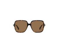 Polaroid Sunglasses PLD 6219/S – Women's Square Havana Polarized 54