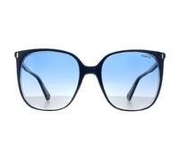 Polaroid Women's Square Blue Blue Gradient Polarized PLD 6218/S