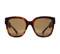 Polaroid Women's Square Havana Bronze Polarized PLD 6167/S in Brown