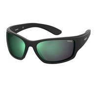 Polarois Sport Pld 7005/s 3OL/5Z MT BLK GRN Sunglasses Unisex Injected, Standard, 63