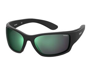 Polarois Sport Pld 7005/s 3OL/5Z MT BLK GRN Sunglasses Unisex Injected, Standard, 63