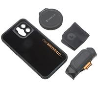 PolarPro - LiteChaser - iPhone 12 Pro MAX- VND Kit - Protective case - Corresponding grip - Variable ND filter - Lens cap - Compatible with Moment M-Series lenses - MagSafe