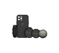 PolarPro - LiteChaser - iPhone 12 Pro - VND Kit - Protective case - Corresponding grip - Variable ND filter - Lens cap - Compatible with Moment M-Series lenses - MagSafe
