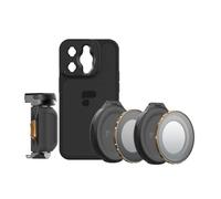 PolarPro - LiteChaser iPhone 14 Pro - Filmmaking Kit - Incl. iPhone 14 Pro Case - LiteChaser iPhone 14 Grip - VND 3-5 Filter - CP Filter - For mobile content creators