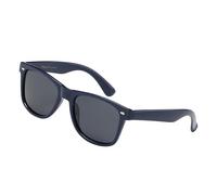 PolarSpex Polarized Sunglasses for Men and Women - UV Protection, Durable & Lightweight Retro Sunglasses for Driving, Fishing, Navy Blue | Smoke, L