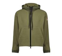 Polartec Zip-Up Cardigan - male - Moncler - Light Jackets - Green - L - Jackets L
