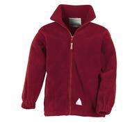 Polartherm Fleece Jacket Result Burgundy 8-10 Years
