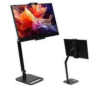Polbecky for iPad Tablet Stand Holder for Desk 4.7-12.9 Inch,Portable Monitor Stand Holder for 6-17.3,18.5 Inch,Desk Mount Arm for Kindle,Portable Screen with Heavier Base and Higher Arms