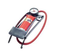 Polco Single Barrel Foot Pump with Gauge