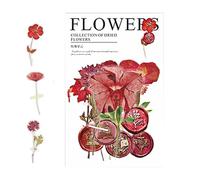 Pold Flower Ratings - Waterproof Natural Decorative Stickers, Craft Floral Stickers | Botanical Stickers for Creative Albums, Artistic Scrapbooking, Journals pers