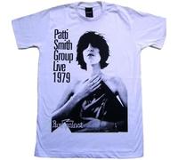 POLDBBs WDDKCNUK Patti Smith Group Live 79 Rockpalast White Short Sleeve T Shirt