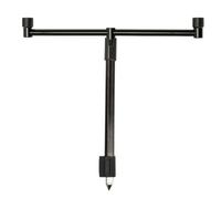 Polde Fishing Field Tray Ground Fishing Rod Holder Beach Channel Holder for Fishing - Bass River Basin Clamp 2 Heads for Deck Bilge Trailer