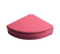 Pole Dance Crash Mat Foldable Pole Dancing Mat Round Workout Gymnastics Pads For Yoga Gym(Rose Red)