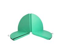 Pole Dance Crash Mat Foldable Yoga Mat Portable Folding Pole Dance for Indoor Home Gym Studio(Green Thick 10cm)