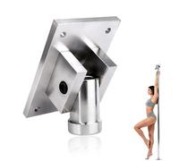 Pole Dance Fixed Plate, Premium Universal Ceiling Pole Dance Fixed Plate Practical Ceiling Installation Accessory for Home Studio Use (Silver)